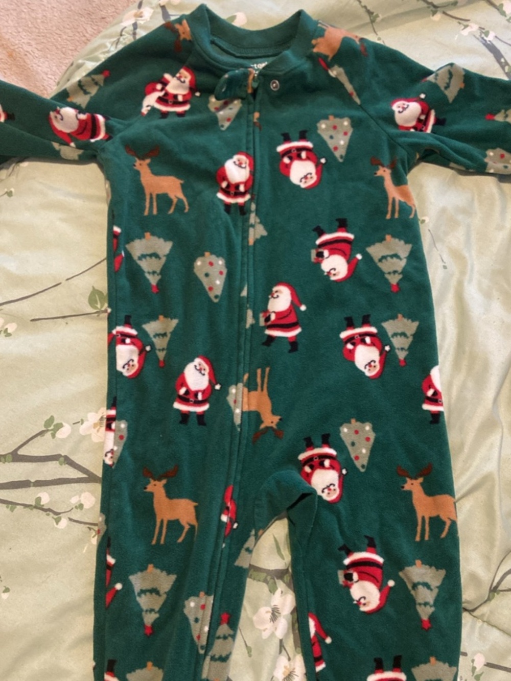 2T/3T christmas onsie pj